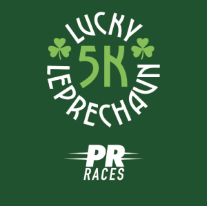 =PR= Races: Lucky Leprechaun 5K logo