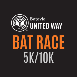 Batavia United Way Bat Race 5K & 10K logo