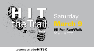 HIT the Trail 5k Fun Run/Walk logo