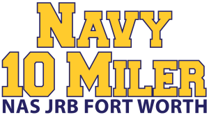 Navy 10 Miler logo