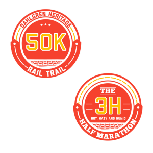 3H Trail Half Marathon + DHRT 50K logo