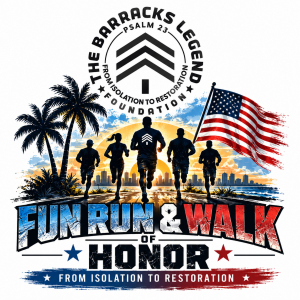 The Barracks Legend Foundation Fun Run & Walk of Honor logo