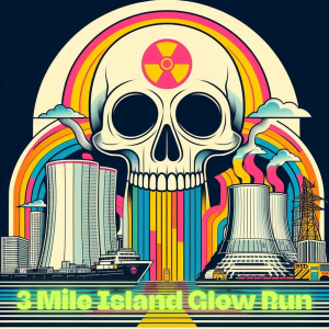 3 Mile Island Glow Run logo
