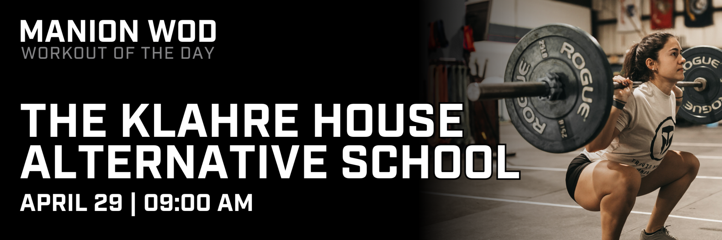 2026 Manion WOD - The Klahre House Alternative School