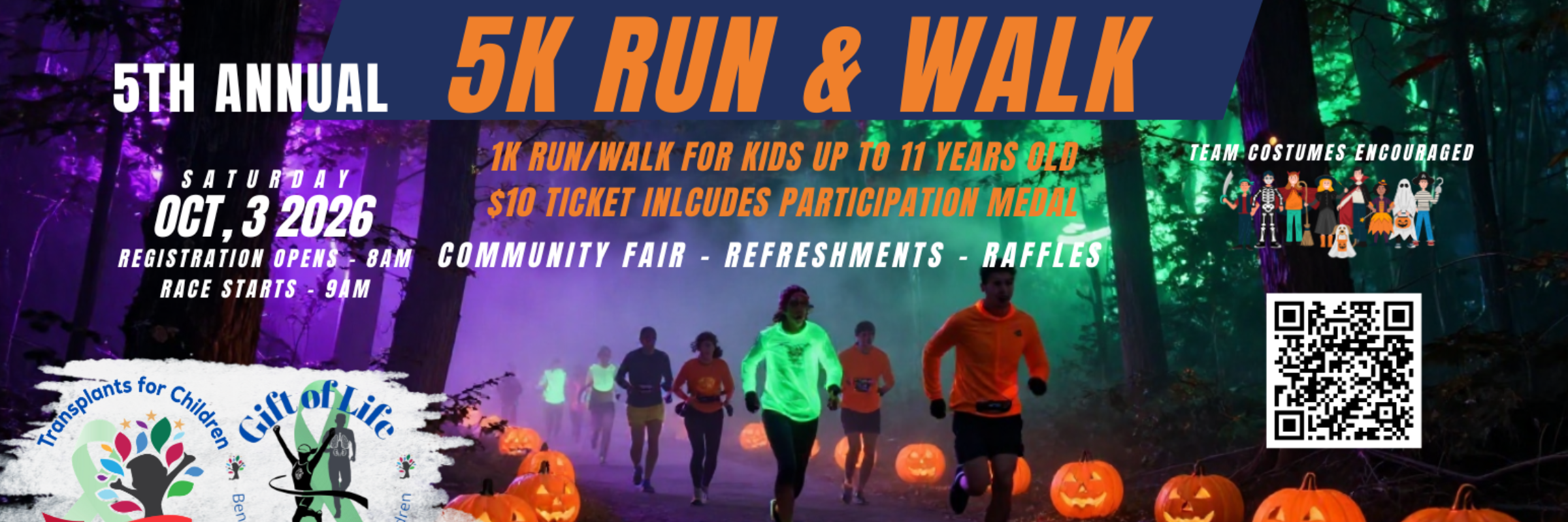 Gift of Life 5K Run/Walk & 1K Kids Dash