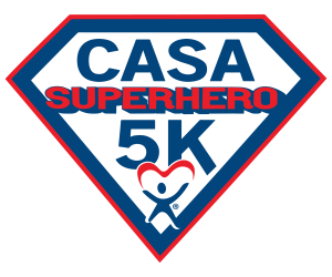 Casa of Tulare County Superhero 5K logo