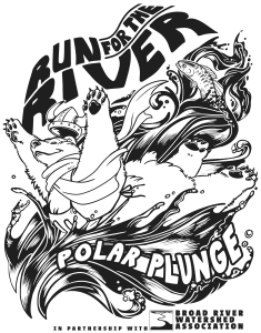 Run for the River 5K and Polar Plunge logo