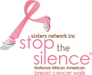 Sisters Network® Inc. Stop the Silence 5K Walk/Run April 17, logo