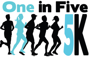 One in Five 5K logo
