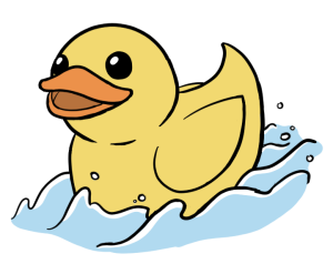 Race for the Watershed Duck Derby and 5K logo
