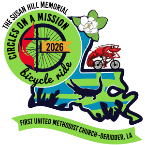 The Susan Hill Memorial Circles on a Mission Bicycle Ride logo