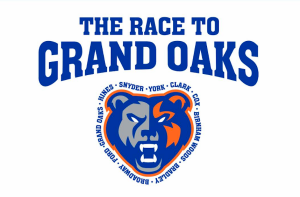 The Race to Grand Oaks logo