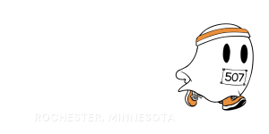 Haunted Halfsy , presented by Olmsted Medical Center logo