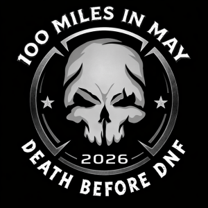 100 MILES IN MAY CHALLENGE logo