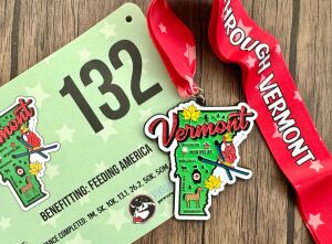 Race Through Vermont 1M, 5K, 10K, 13.1, 26.2 – Now Only $20! logo