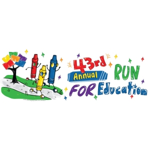 The Run for Education logo
