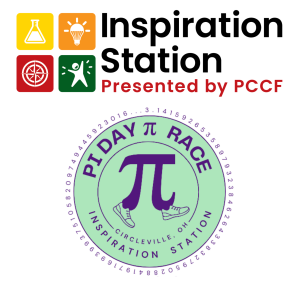 Pi Day Race for Inspiration Station logo