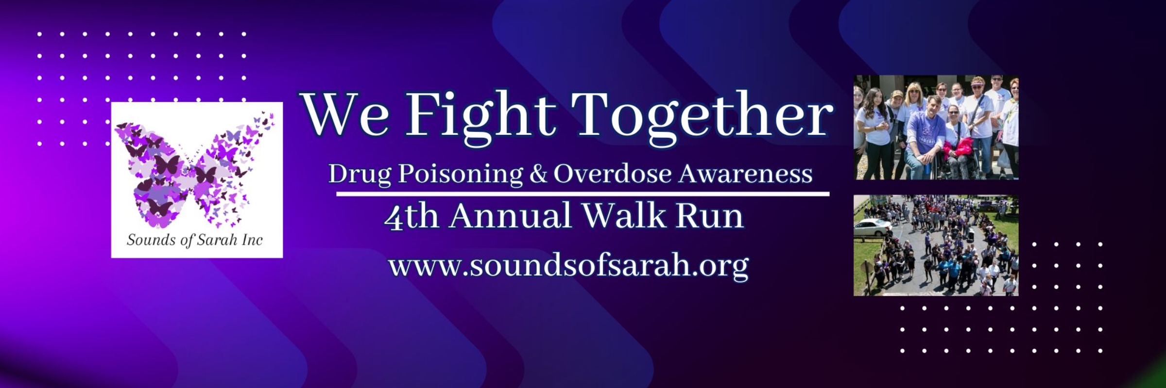 We Fight Together - A 3K Walk/Run for Overdose & Drug Poisoning Awareness