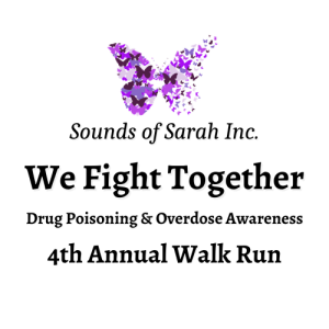 We Fight Together - A 3K Walk/Run for Overdose & Drug Poisoning Awareness logo