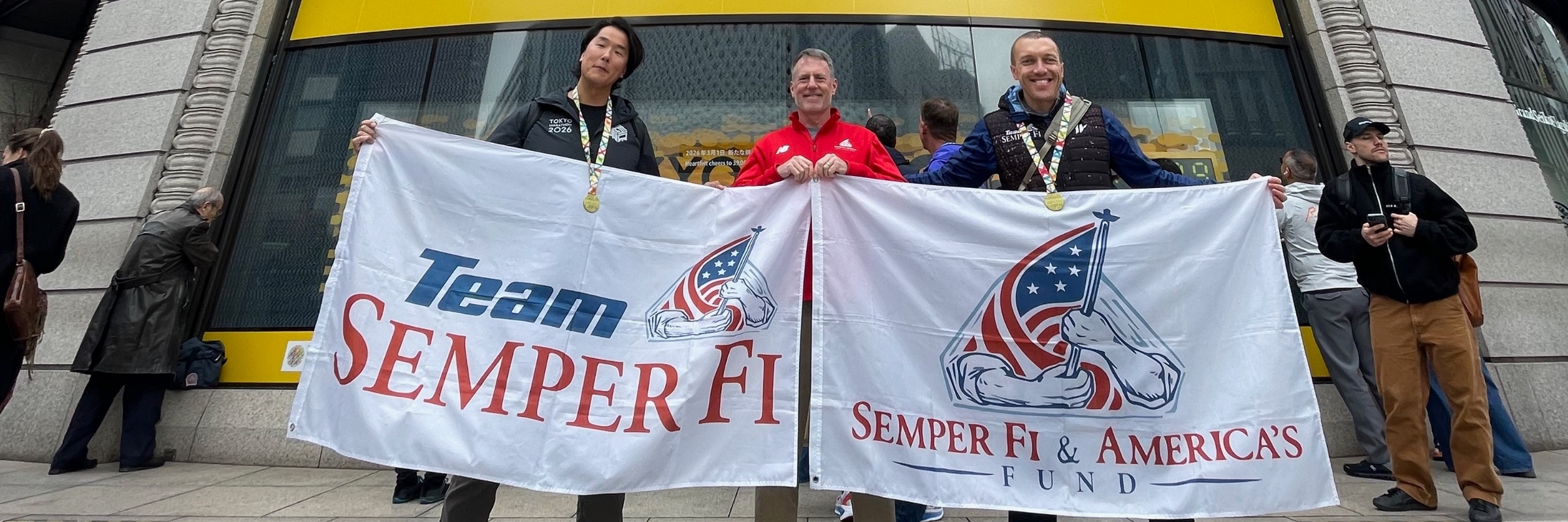 2027 Tokyo Marathon Semper Fi & America's Fund Team