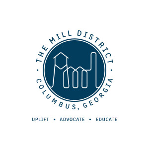 The Mill District 5K - Great Granny Gallop logo
