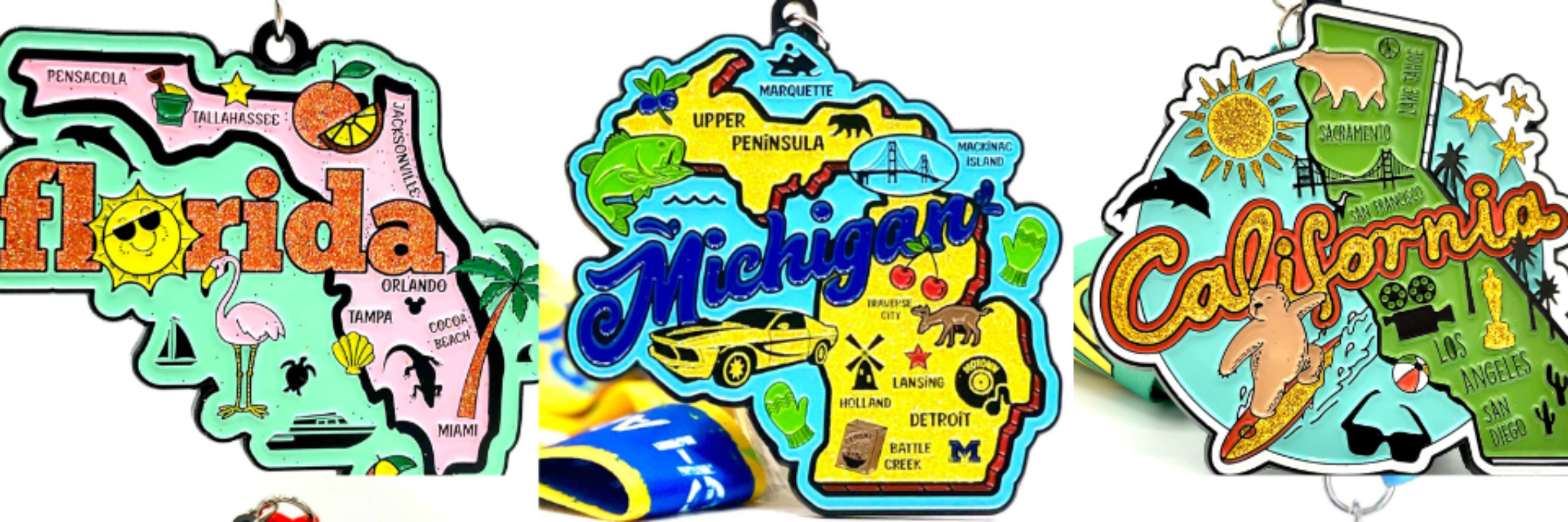 Race Through AMERICA 1M, 5K, 10K, 13.1, 26.2 - Now Only $20!