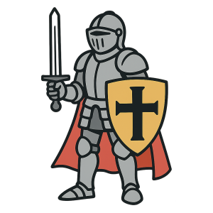 Nativity Knight Flight logo