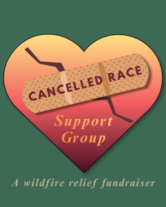 Cancelled Race Support Group: Fundraiser and Community Run logo