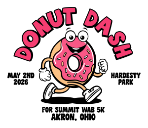 Donut Dash For Summit WAB 5K logo