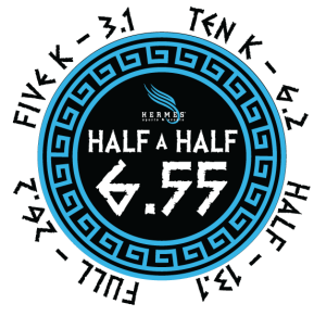 Hermes Half a Half Marathon logo