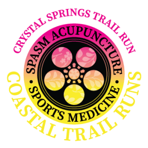 SPASM Crystal Springs Trail Run logo