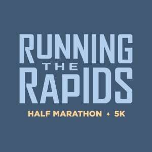 Running the Rapids Half Marathon and 5K logo