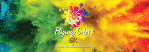 Flying Colors 5K Fun Run/Walk logo