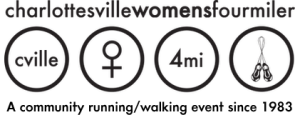 Charlottesville Women's Four Miler logo