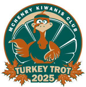 McHenry Kiwanis Club's Turkey Trot 5K logo