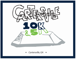 Cartersville 10K and 5K logo