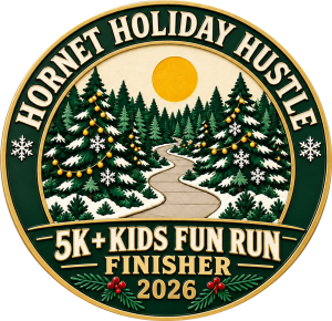 Hornet Holiday Hustle logo