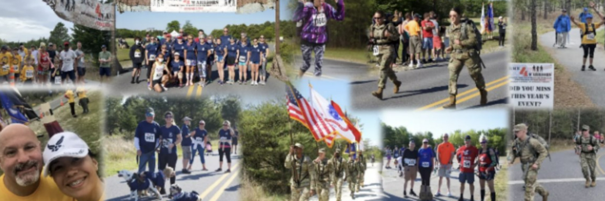 Race4Warriors 5K, 10K & Half Marathon Challenges!