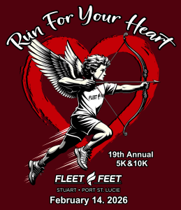 20th Annual Fleet Feet Run For Your Heart 5K/10K and Kids Dash logo