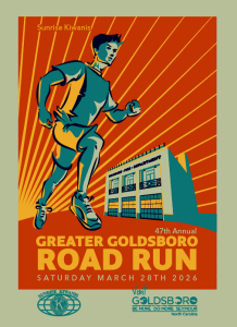 Greater Goldsboro Road Run - Run for a Child logo