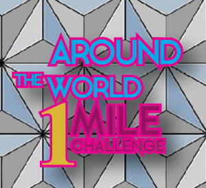 Around the World 1 Mile Challenge logo