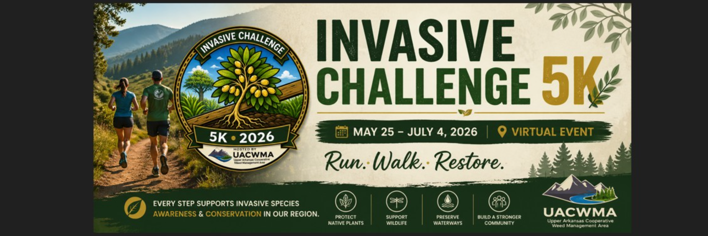 UACWMA Invasive Challenge 5K