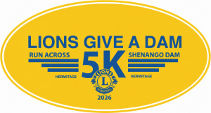 Lions Give A Dam 5k logo