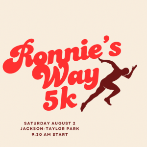 Ronnie's Way 5K logo