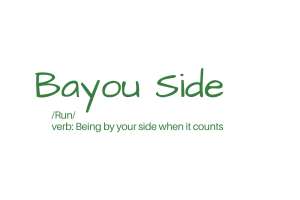 Bayou Side Run logo