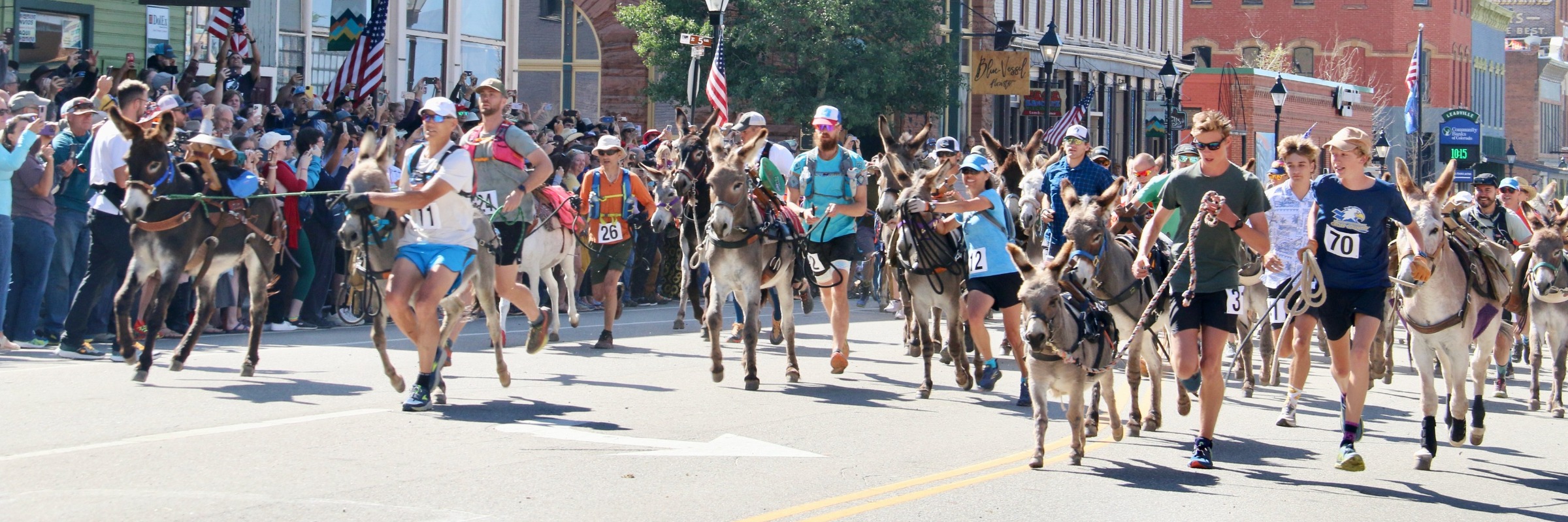 Leadville Boomdays International Pack Burro Race