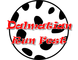 Dalmatian Run Fest & Dizzy Dalmatian 101 logo