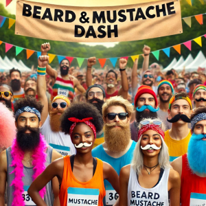 Beard & Mustache Dash logo