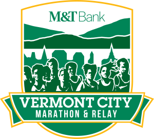 The M&T Bank Vermont City Marathon & Relay logo