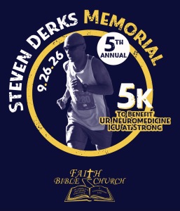 5th Annual Steven Derks Memorial 5K logo